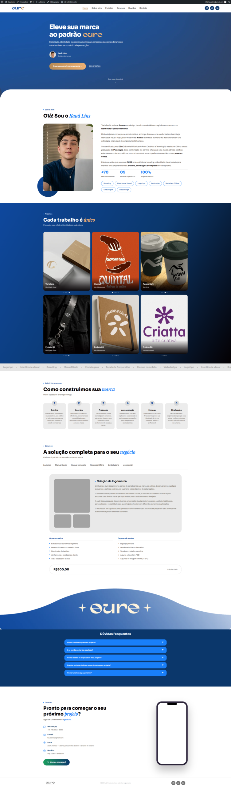 Projeto de Web Design